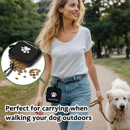 Portable Dog Food Bag Zip Seal Travel Pet Food Storage Carrier Leak-Proof