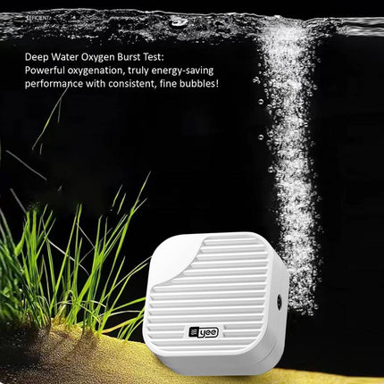 Silent Aquarium Oxygen Air Pump Single Outlet 3W 4W for Fish Tanks