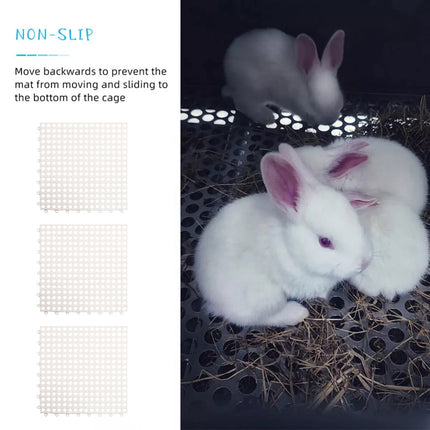 Small Pet Cage Foot Mat Anti Chew Rabbit Guinea Pig Cage Liner Pad Anti-Sticking