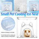 Small Pet Cooling Nest Hamster Ice House Summer Heat Relief Shelter Accessory