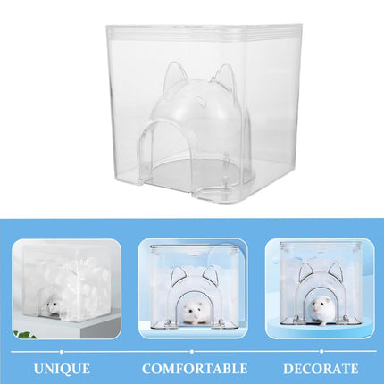 Small Pet Cooling Nest Hamster Ice House Summer Heat Relief Shelter Accessory
