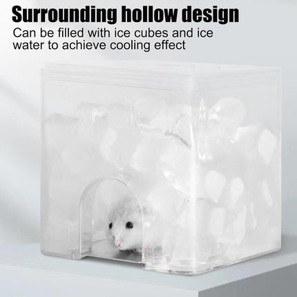 Small Pet Cooling Nest Hamster Ice House Summer Heat Relief Shelter Accessory