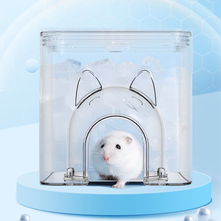 Small Pet Cooling Nest Hamster Ice House Summer Heat Relief Shelter Accessory