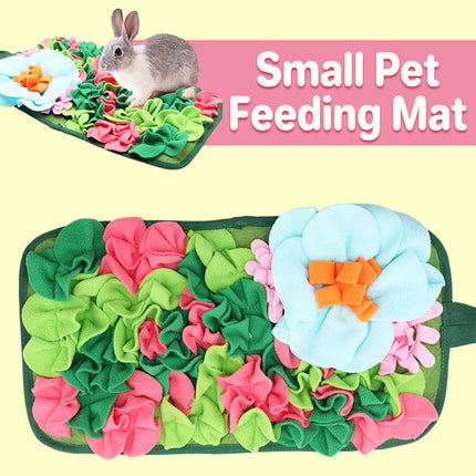 Rabbit Guinea Pig Foraging Mat Garden Sniffing Mat for Emotional Relief