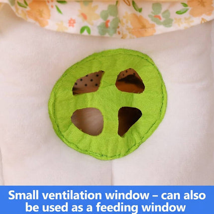 Mushroom Plush Hideout Nest for Guinea Pigs Rabbits