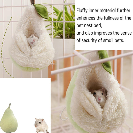 Small Pet Sleeping Bag Soft Warm for Hamsters Guinea Pigs Rats Indoor Cage Use