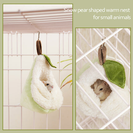 Small Pet Sleeping Bag Soft Warm for Hamsters Guinea Pigs Rats Indoor Cage Use