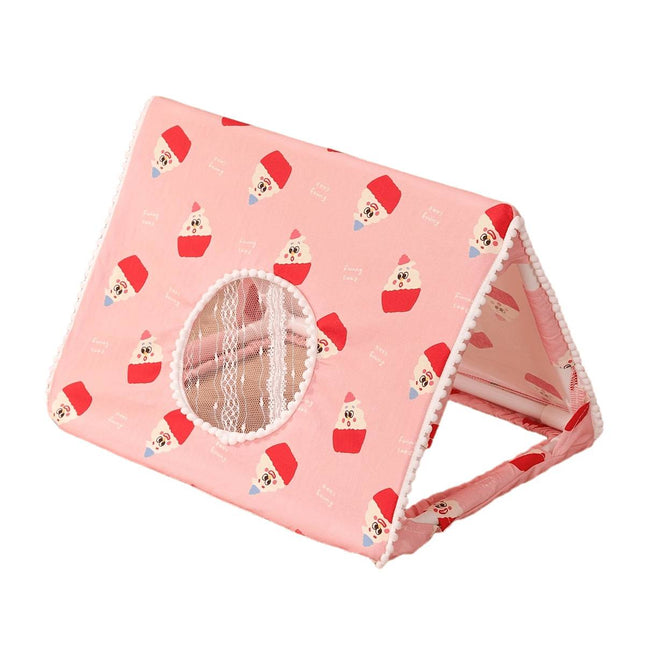 Cosy Four Season Small Pet Hideout Tent for Guinea Pigs Hamsters Chinchillas