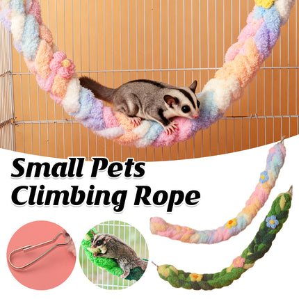 Small Pets Climbing Rope for Small Pet Cage Play Exercise Chewing Toy Use