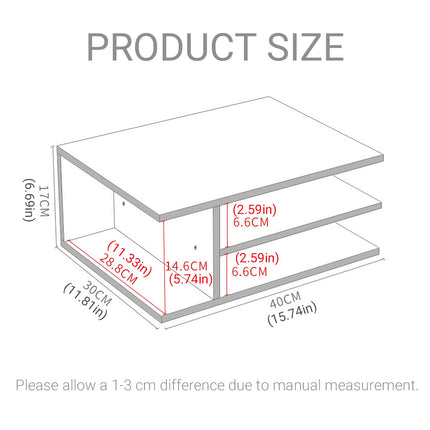 Small Desktop Printer Stand Shelf Sturdy Home Office Printer Paper Accessories