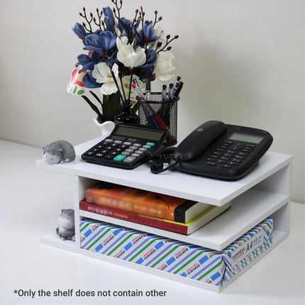 Small Desktop Printer Stand Shelf Sturdy Home Office Printer Paper Accessories