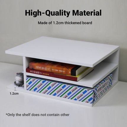 Small Desktop Printer Stand Shelf Sturdy Home Office Printer Paper Accessories