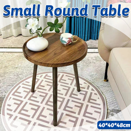 Small Tea Table Basic Model Round Coffee Table Living Room Sofa Corner Table