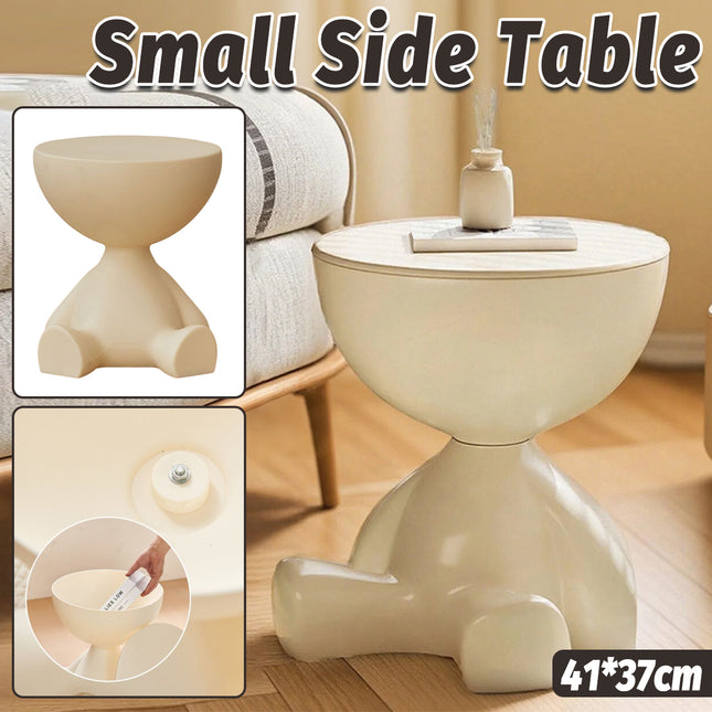 Creative Small Coffee Table Cute Durable PP Material for Living Room Bedroom Use