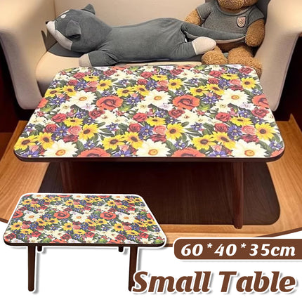 Mandala Style Side Table Small Flower Table Universal Type Durable Space-Saving