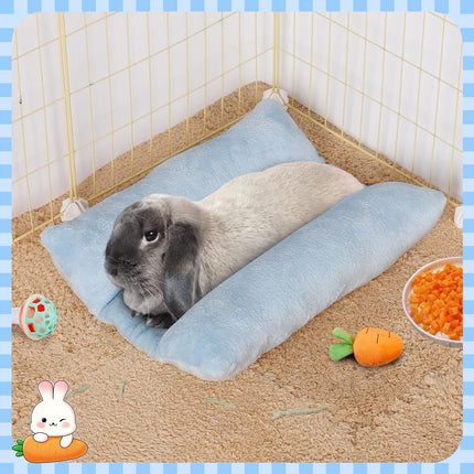 Small Animal Bed Cushion Plush Sleeping Mat for Pet Carrier Cage Nest Hamster