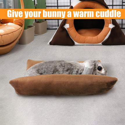 Small Animal Bed Cushion Plush Sleeping Mat for Pet Carrier Cage Nest Hamster