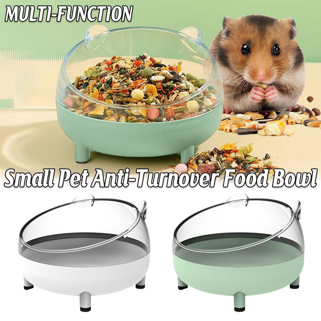 Hamster Food Bowl Pet Feeder Food Basin Small Animals Rabbit Guinea Pig Pet Bowl