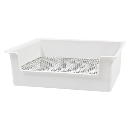 Rabbit Pet Toilet Corner Litter Box Small Animal Potty Tray Cage Urinal Cleaning