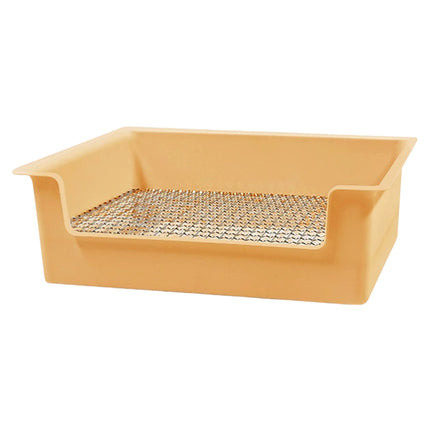 Rabbit Pet Toilet Corner Litter Box Small Animal Potty Tray Cage Urinal Cleaning