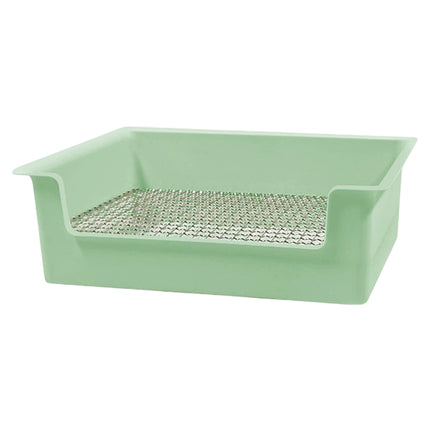 Rabbit Pet Toilet Corner Litter Box Small Animal Potty Tray Cage Urinal Cleaning