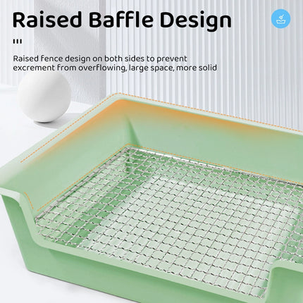 Rabbit Pet Toilet Corner Litter Box Small Animal Potty Tray Cage Urinal Cleaning