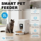 2L Automatic Pet Feeder Timed Cat Dog Food Dispenser with LCD Large Window