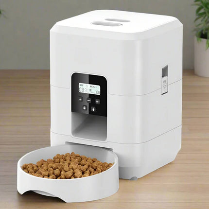 2L Automatic Pet Feeder Timed Cat Dog Food Dispenser with LCD Large Window