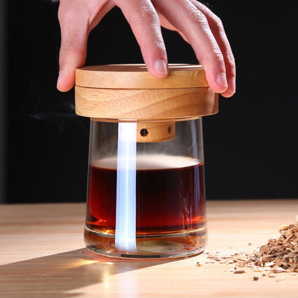 Wine Smoker Kit for Cocktails Whiskey for Home Bar Bartenders Drinks Infusion