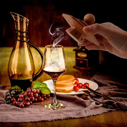 Wine Smoker Kit for Cocktails Whiskey for Home Bar Bartenders Drinks Infusion