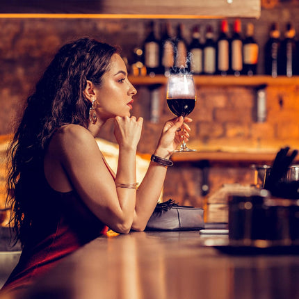 Wine Smoker Kit for Cocktails Whiskey for Home Bar Bartenders Drinks Infusion