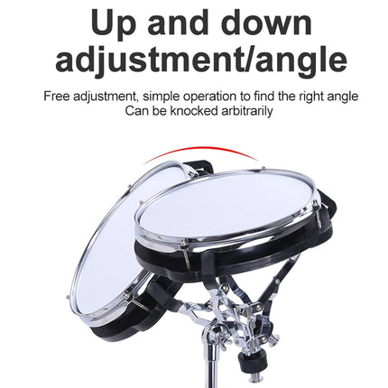 Drum Stand for Practice Pad Snare 22 Pipe Diameter Adjustable Steel Drum Kit