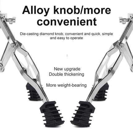 Drum Stand for Practice Pad Snare 22 Pipe Diameter Adjustable Steel Drum Kit