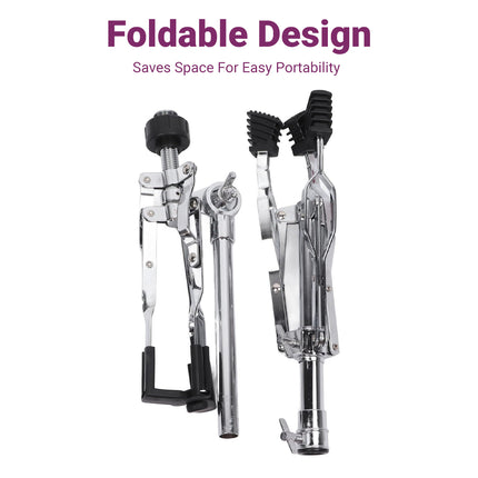 Drum Stand for Practice Pad Snare 22 Pipe Diameter Adjustable Steel Drum Kit