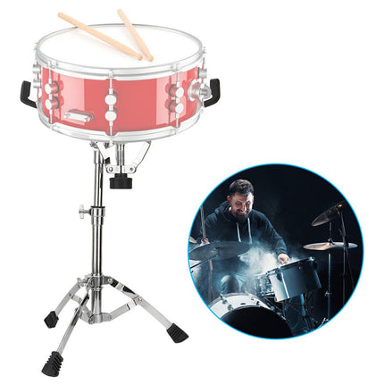 Drum Stand for Practice Pad Snare 22 Pipe Diameter Adjustable Steel Drum Kit