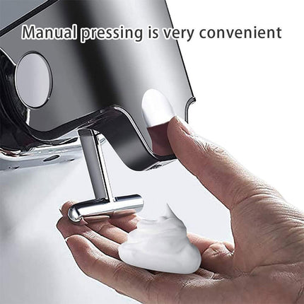 Manual Soap Dispenser Model White Bathroom Shampoo Bottle Hotel Wall Mounted