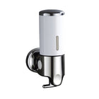 Manual Soap Dispenser Model White Bathroom Shampoo Bottle Hotel Wall Mounted