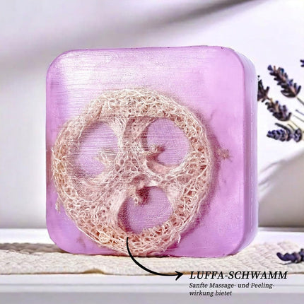 5PCS Loofah Soap Bar Essential Oil Facial Cleansing Exfoliating Bath Body Care