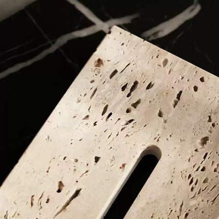 Minimalist Marble Soap Dish Soap Holder Creative Soap Tray Home Decor White/Beige