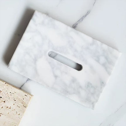 Minimalist Marble Soap Dish Soap Holder Creative Soap Tray Home Decor White/Beige