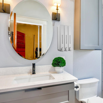 Wall Mounted Soap Dispenser Hotel Guesthouse Bathroom Liquid Soap Dispenser