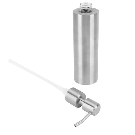 220/320ml Stainless Steel Press Type Oil Sprayer Soap Dispenser Durable