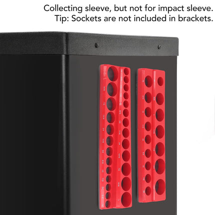 Plastic Socket Storage Rack Tool Organizer for Metric and Imperial Sockets