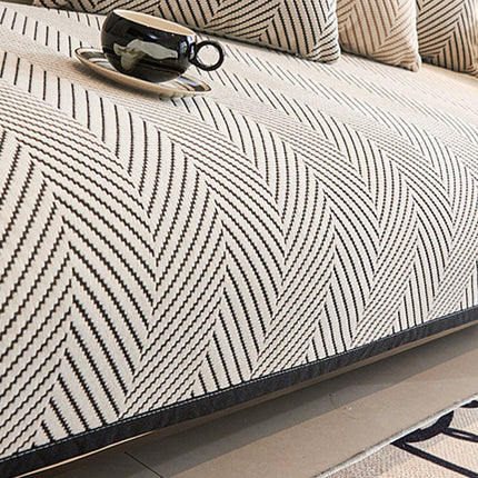Sofa Cushion Cover Modern Non Slip Couch Protector Furniture Seat Slipcover Pad