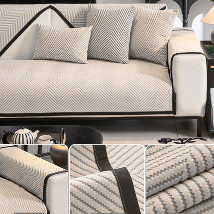 Sofa Cover Soft Comfortable Durable Anti-Slip for Home Living Room Couch Use