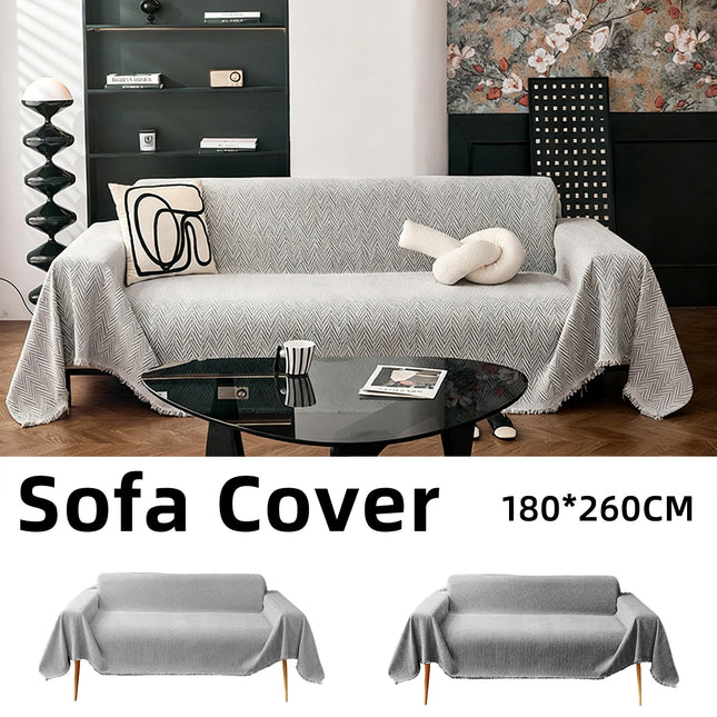 Breathable Sofa Cover Soft Skin Friendly Machine Washable for Living Room Couch