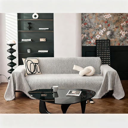 Breathable Sofa Cover Soft Skin Friendly Machine Washable for Living Room Couch