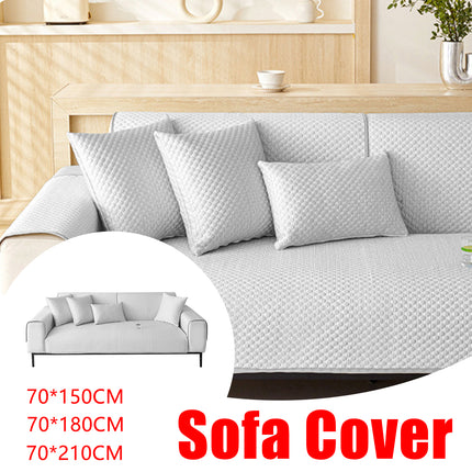 Breathable Sofa Cover Summer Use Machine Washable Skin Friendly for Home Couch