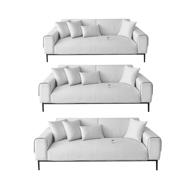 Breathable Sofa Cover Summer Use Machine Washable Skin Friendly for Home Couch