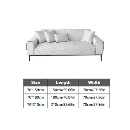 Breathable Sofa Cover Summer Use Machine Washable Skin Friendly for Home Couch